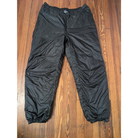 Patagonia Micro Puff Black Mens Insulated Pants Size 2XL - Picture 1 of 7